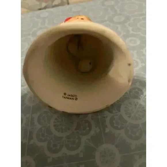 Jasco Bisque Taiwan | Vintage Christmas Bell Collectible - Picture 2 of 3